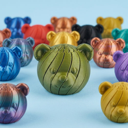 Bear Slime Fidget - 3D printed fidget toy