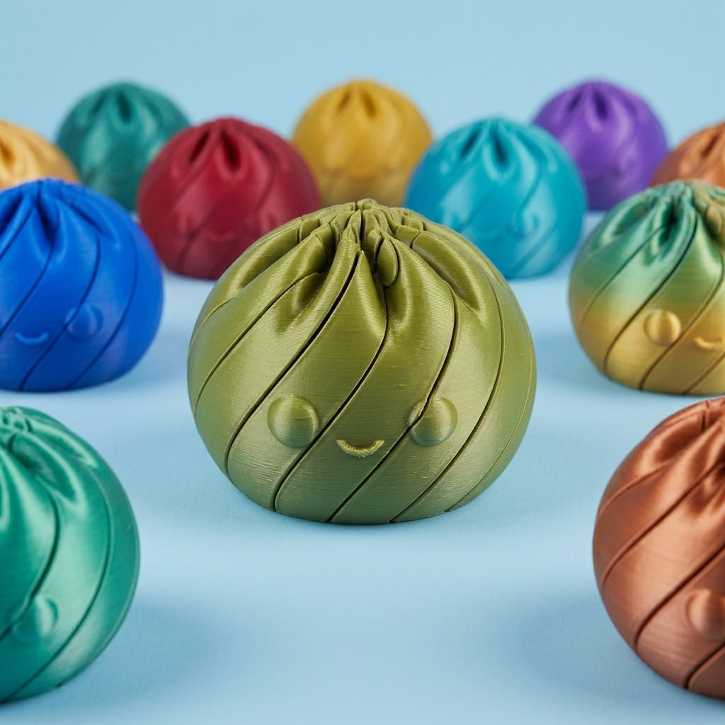 Bun Slime Fidget - 3D printed fidget toy