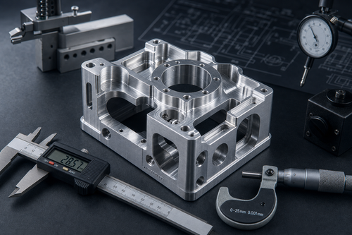 CNC Machined Metal Part — Upload Your STEP File