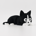 Flexi Tuxedo Cat Toy - 3D printed articulated toy