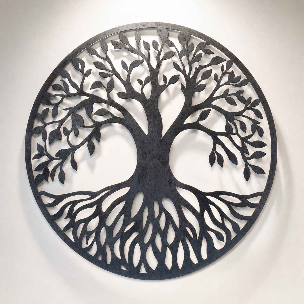 Ironroot Tree of Life — Laser-Cut Metal Wall Art