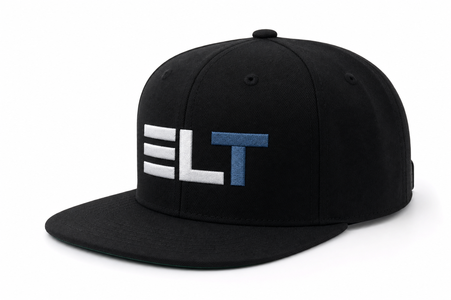 ELT Custom Creations black snapback hat