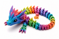 Articulated Flexi Dragon — 3D printed articulated animal figure