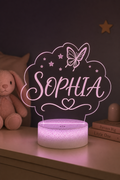 Acrylic LED Night Light — custom engraved acrylic light