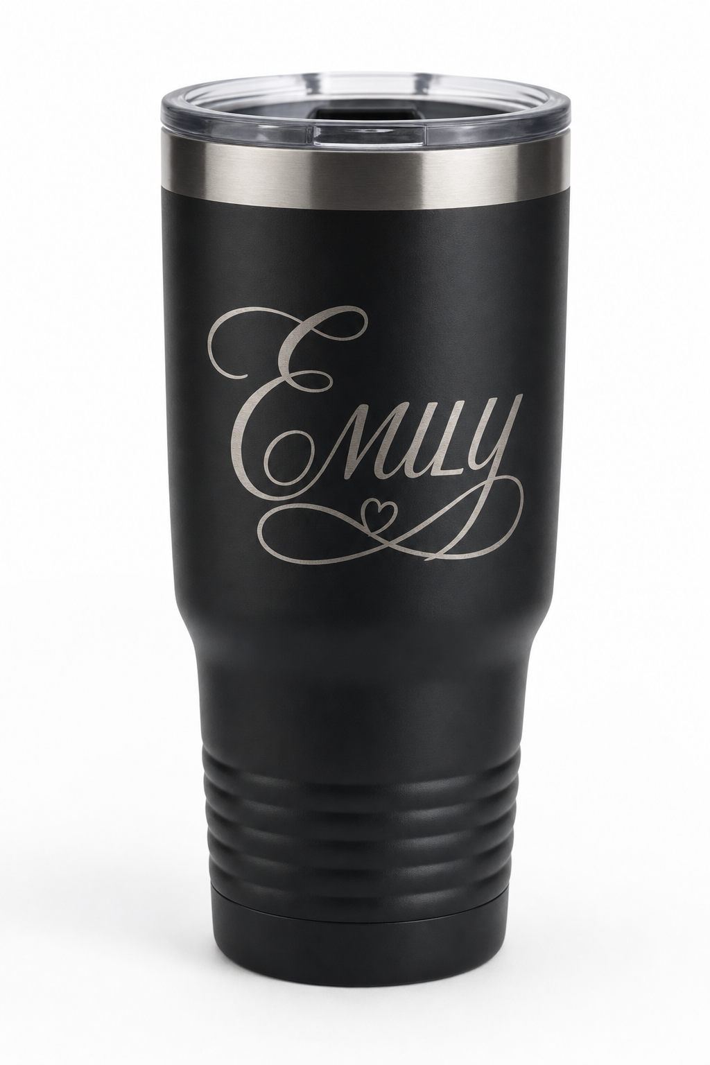 Engraved Tumbler & Drinkware — custom laser-engraved stainless steel tumblers