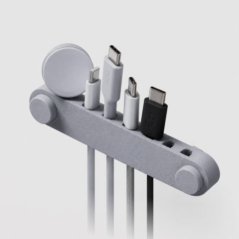 Orbit 8 | Under Desk Minimalist Cable Management Organizer (8 Slot)