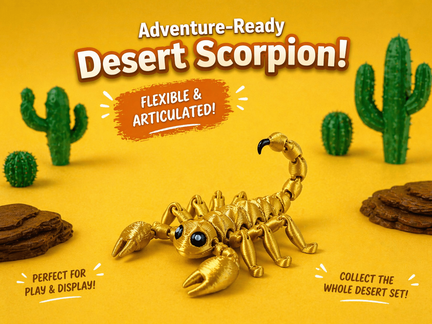 Desert Scorpion Articulated Flexi