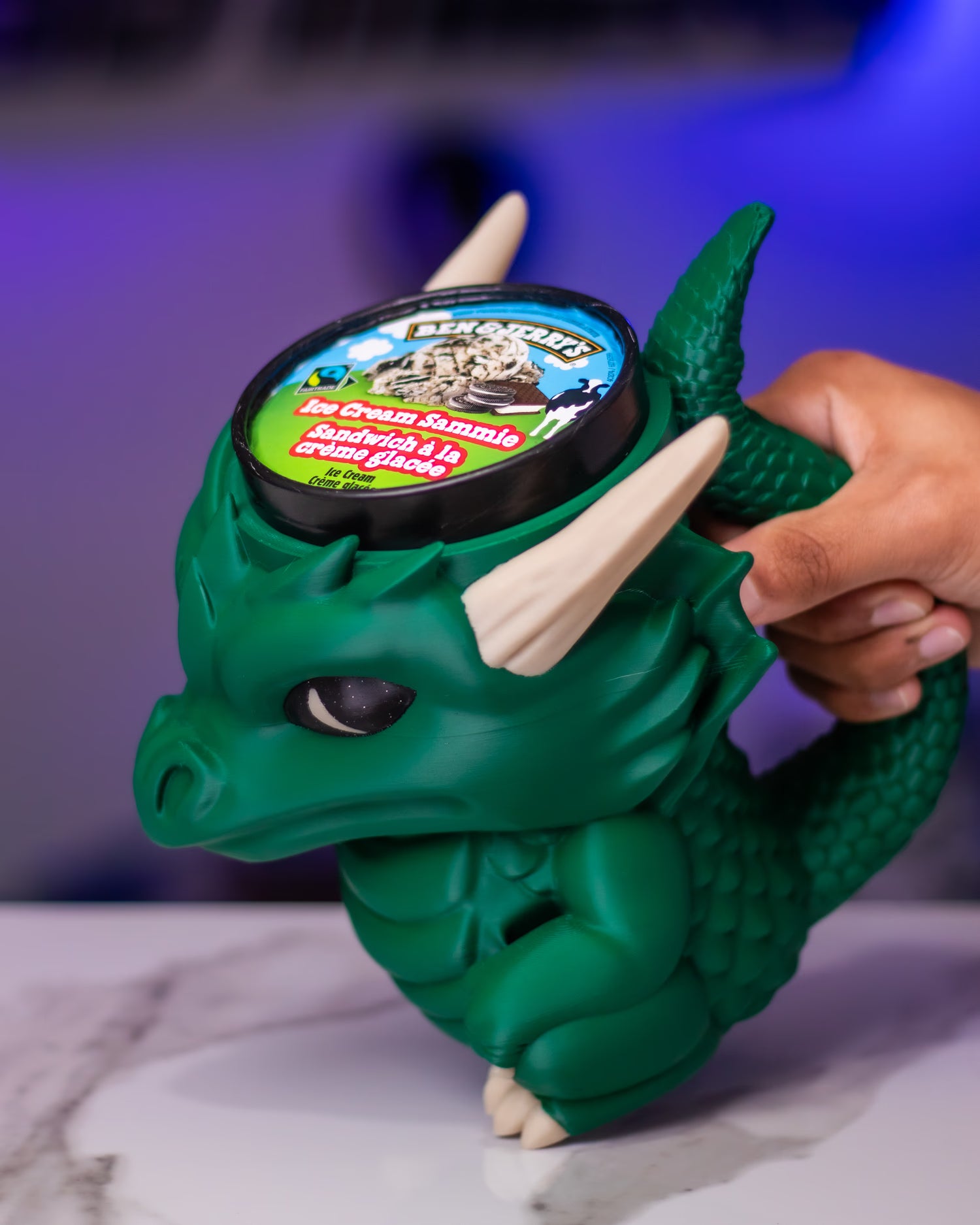 Dragon Ice Cream Holder