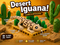 Desert Iguana Articulated Flexi Lizard Figure | Print in Place | No Supports