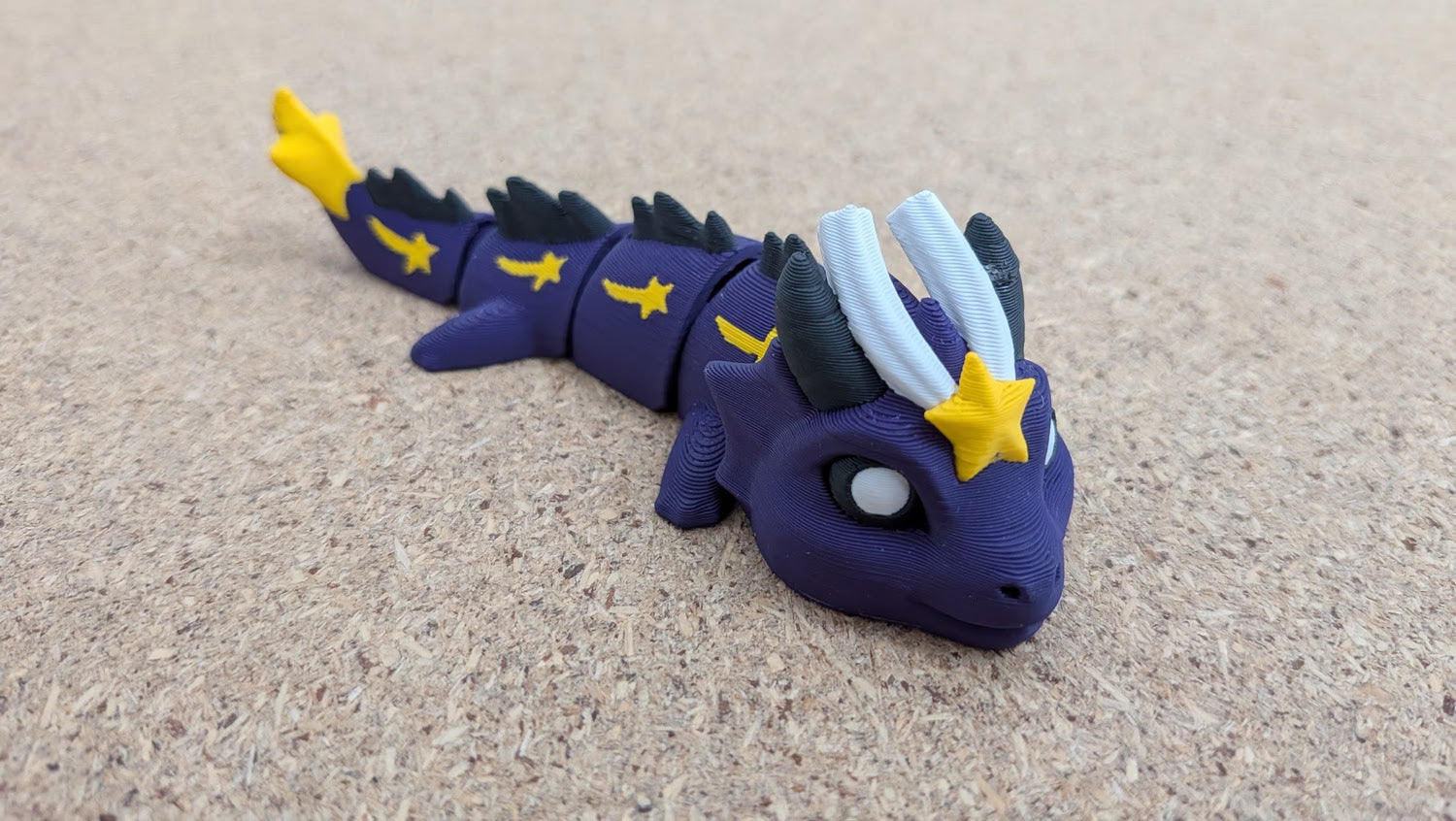 Starlight Dragon Articulated Figure Keychain
