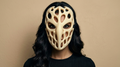 Voronoi Mask | Organic Hollow Wearable Mask