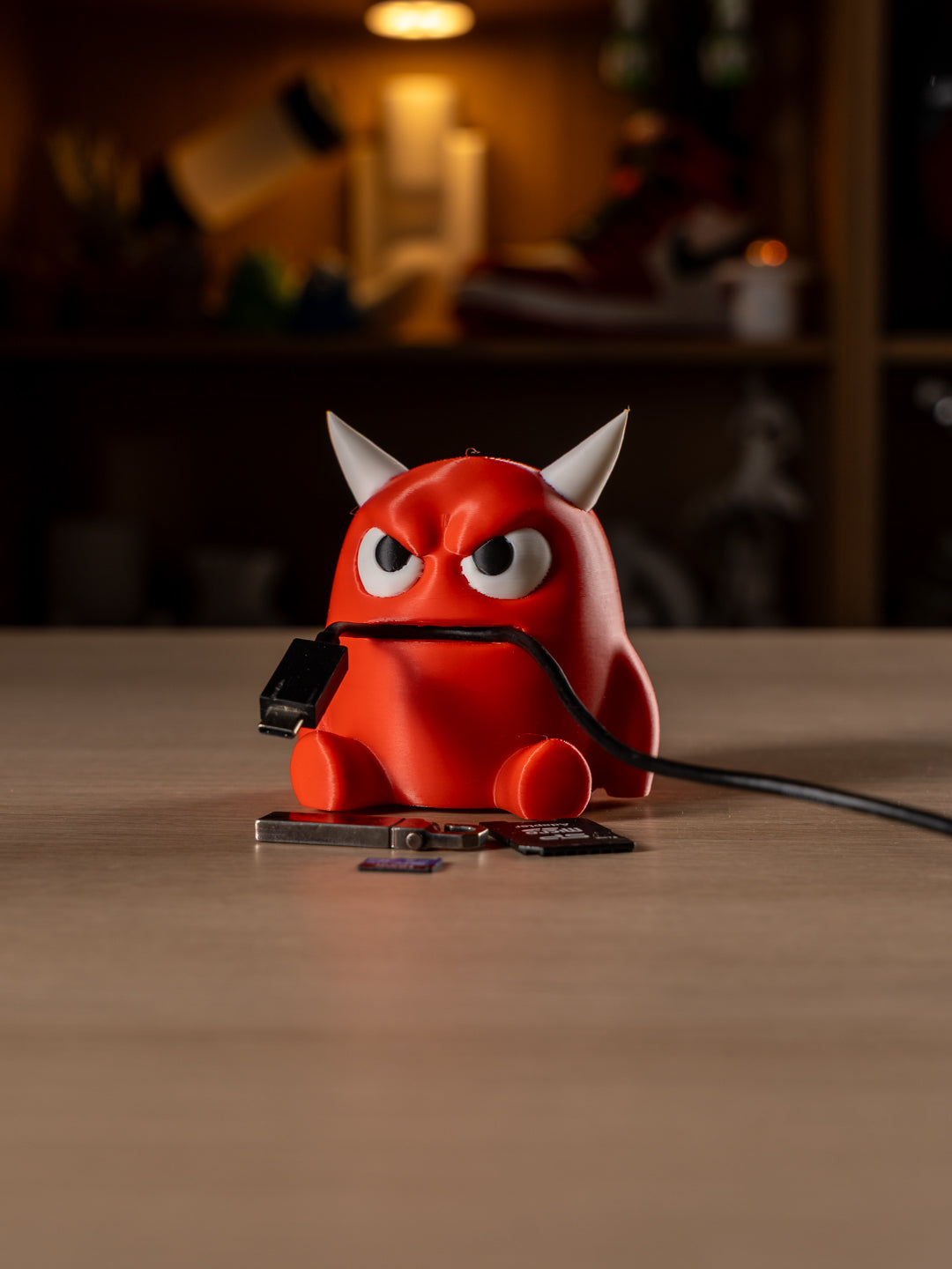 Cable Monster Desk Helper Red