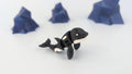 Orca Whale Articulated Keychain Figure