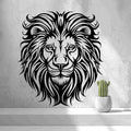 2d Lion Head Wall Art