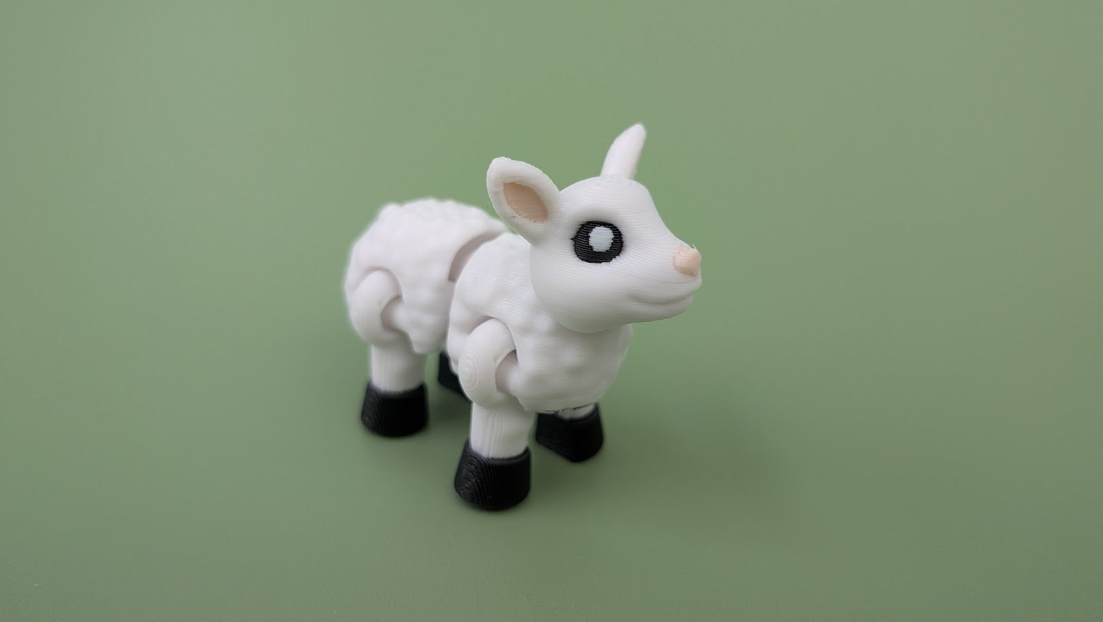 Easter Lamb Articulated Easter Figure