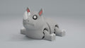 Rhino Articulated Keychain Figure