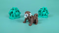 Monkey Articulated Keychain Figure