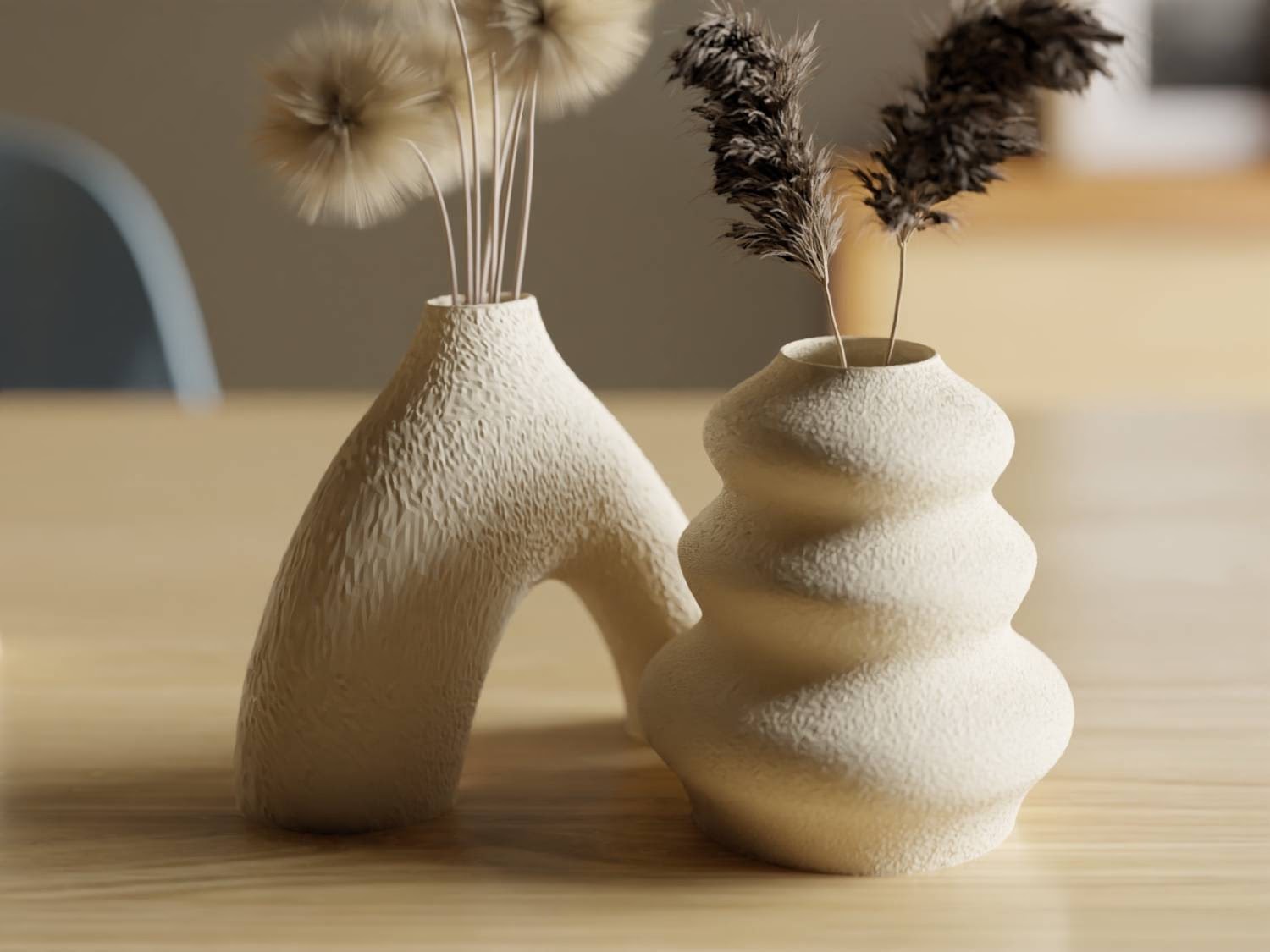 Continuing Elegance: Duo Vase Set