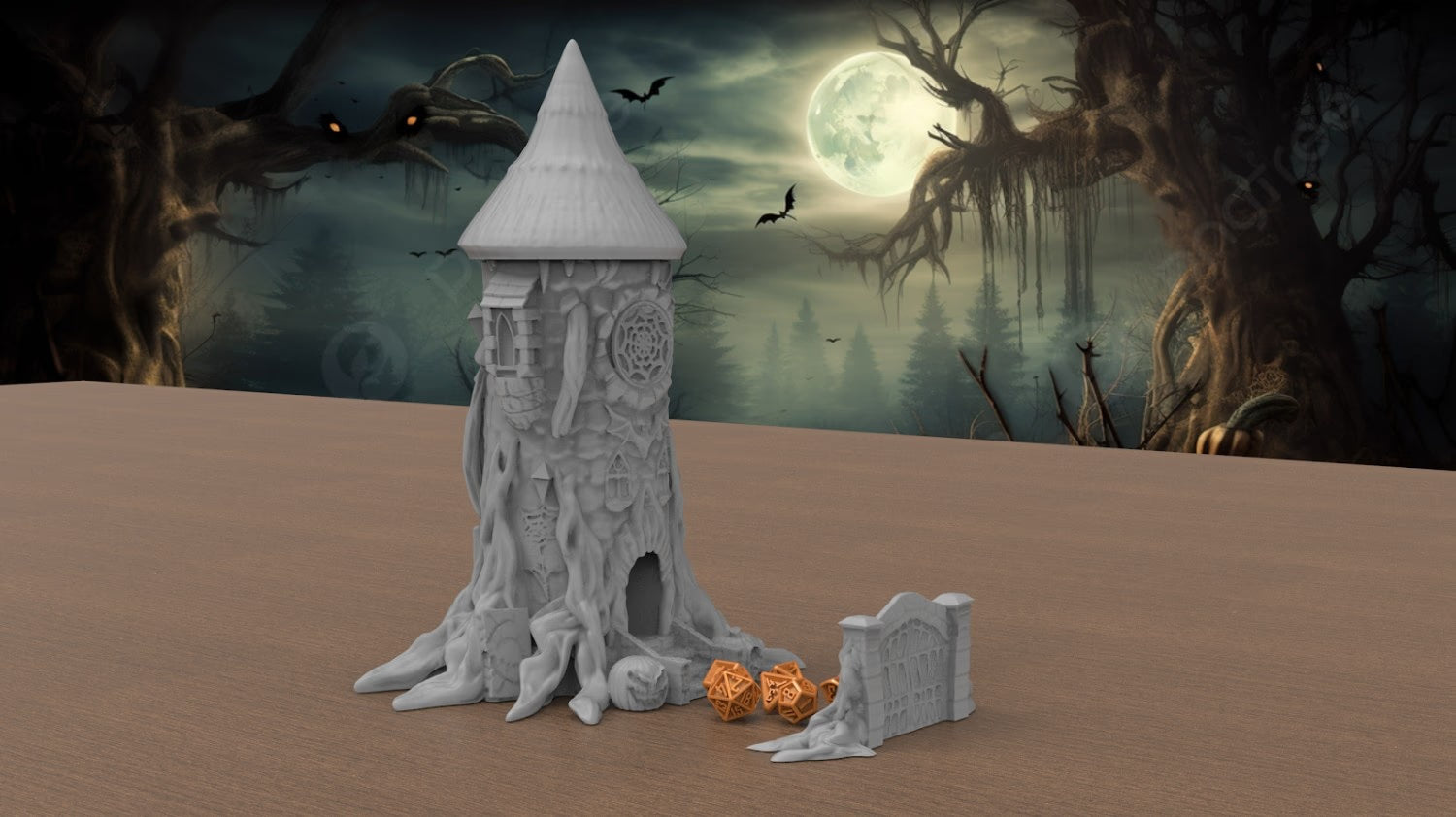 Halloween Dice Tower