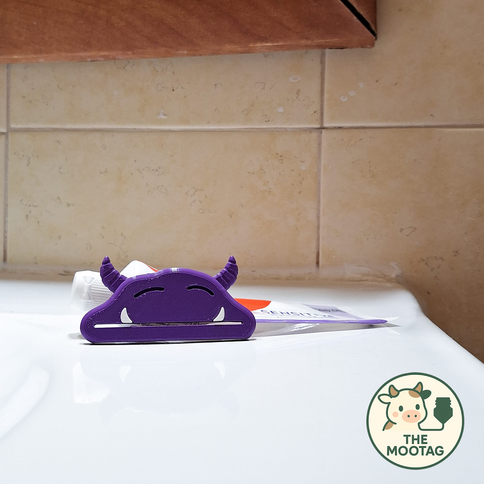Monster Toothpaste Squeezer Purple