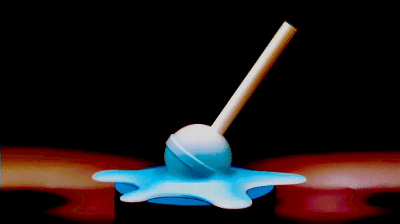 Melting Lollipop Sculpture No Ams No Supports
