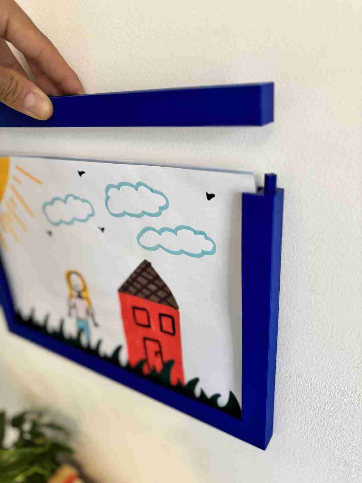 A4 Wall Frame – Top Loading, Multi Page Holder