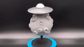 Parked on the Moon Ufo Figure No Ams