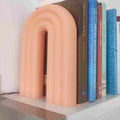 Minimalist Rainbow Bookend