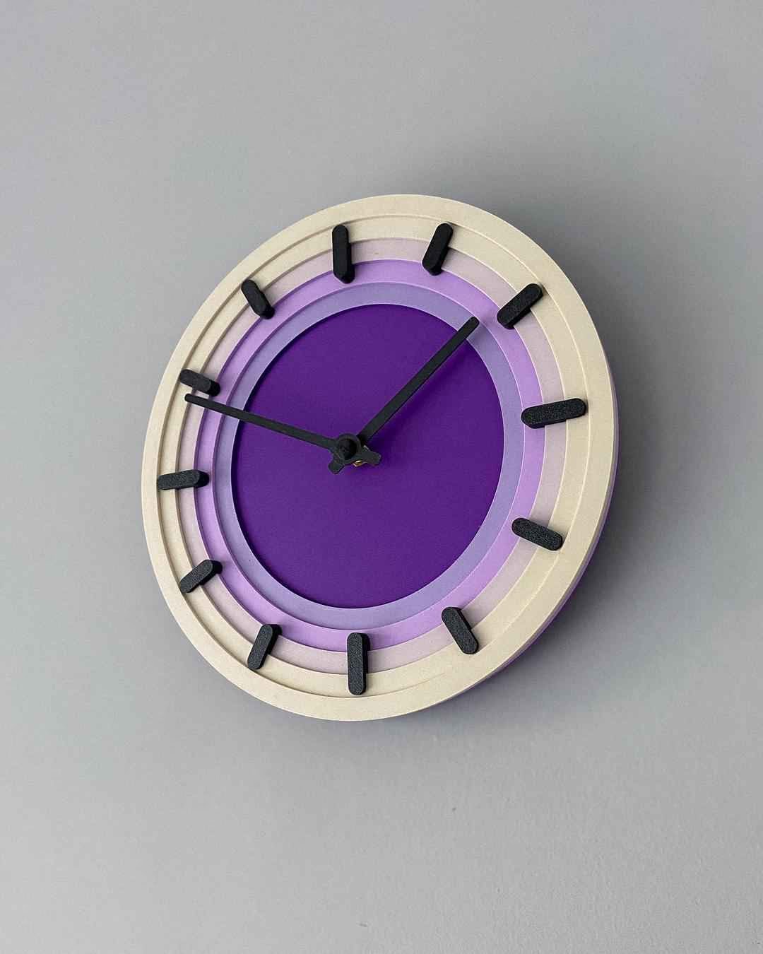 Topo Wall Clock